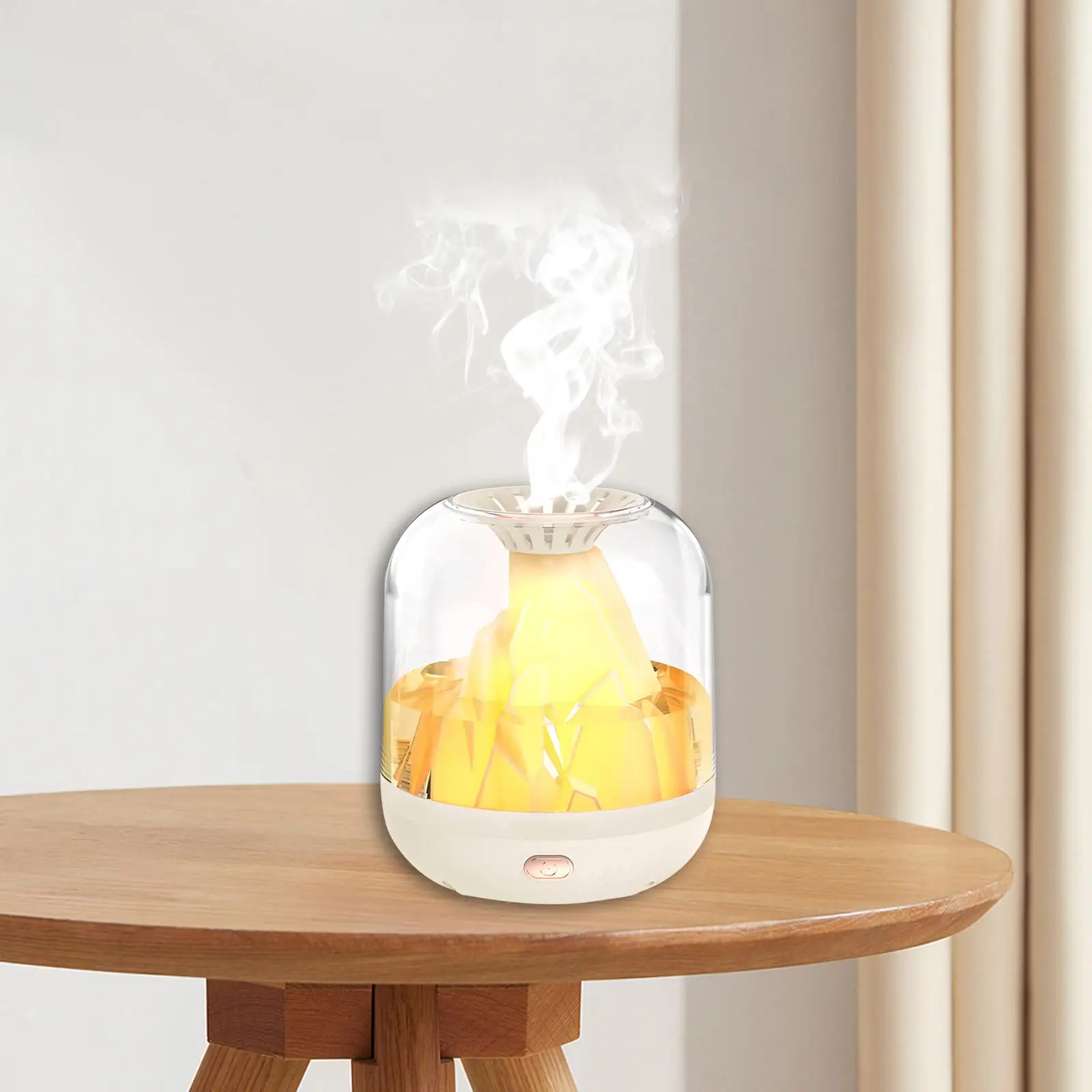 Humidificador de aire de apagado automático con luz nocturna para oficina, Yoga y sala de estar