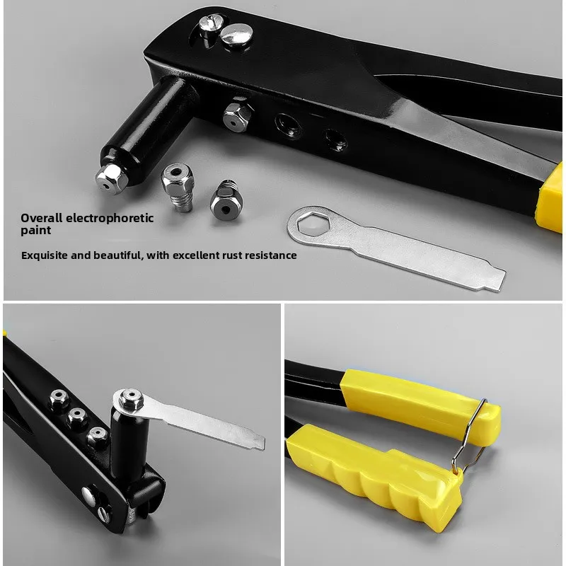 الصناعية الصف توفير العمالة برشام أعمى انتزاع دليل التثبيت بندقية المنزلية الصغيرة برشام بندقية ، غطاء التثبيت ، آلة التثبيت