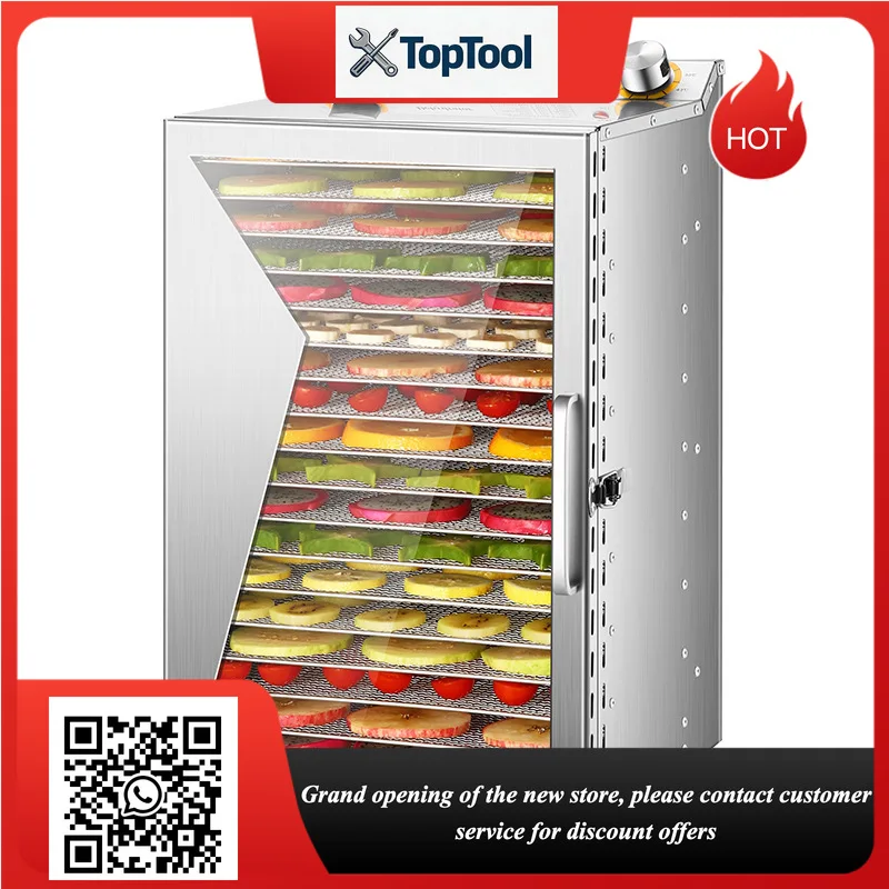 Household fruit dryer Small multi-functional fruit and vegetable snacks Dried meat drying fruit dehydration Air dryer Food dryer
