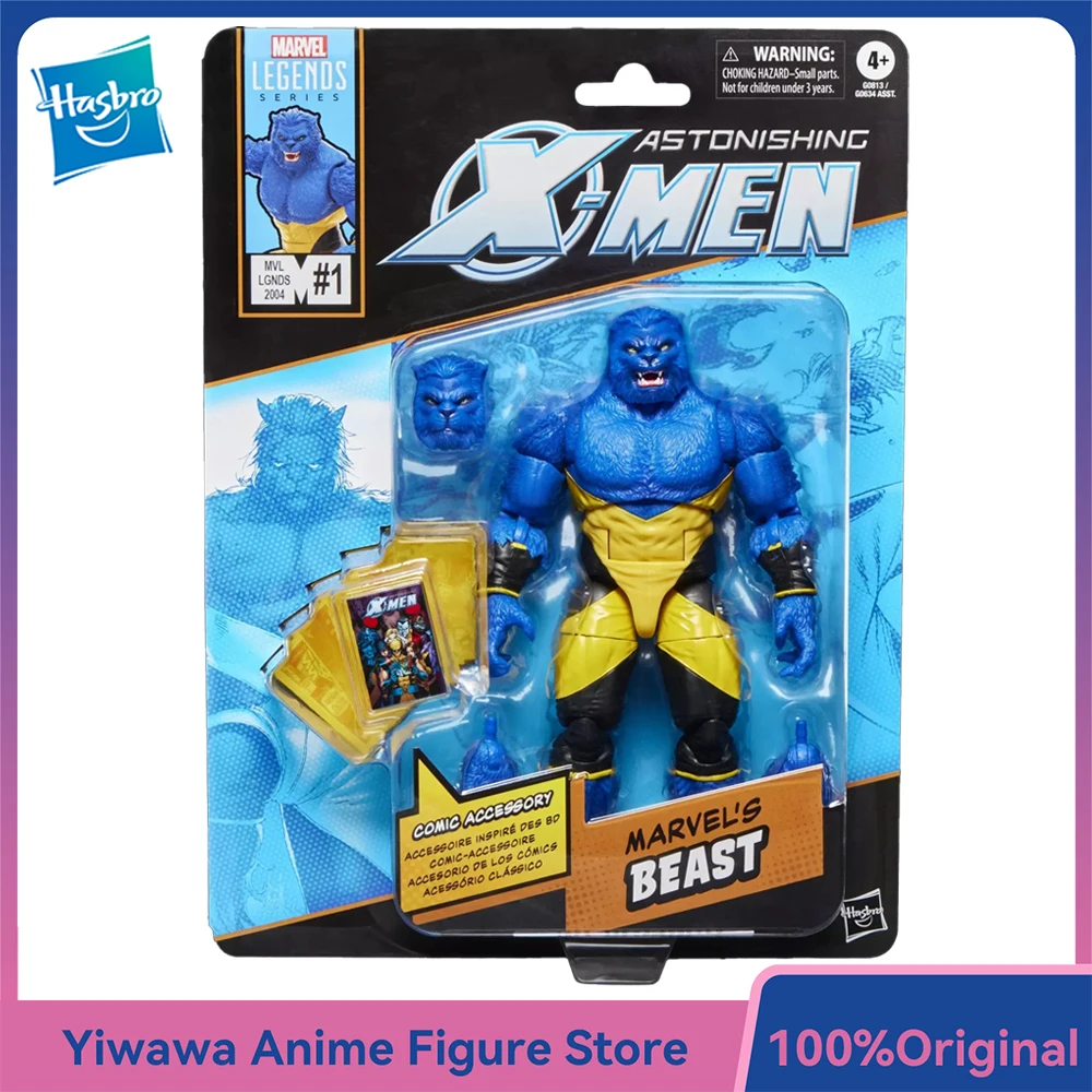 

[In-Stock] Hasbro Marvel Legends Series Marvel's Beast (X-Men) 6-Inch-Scale Collectible Action Comic Figure Model Ornament Toys
