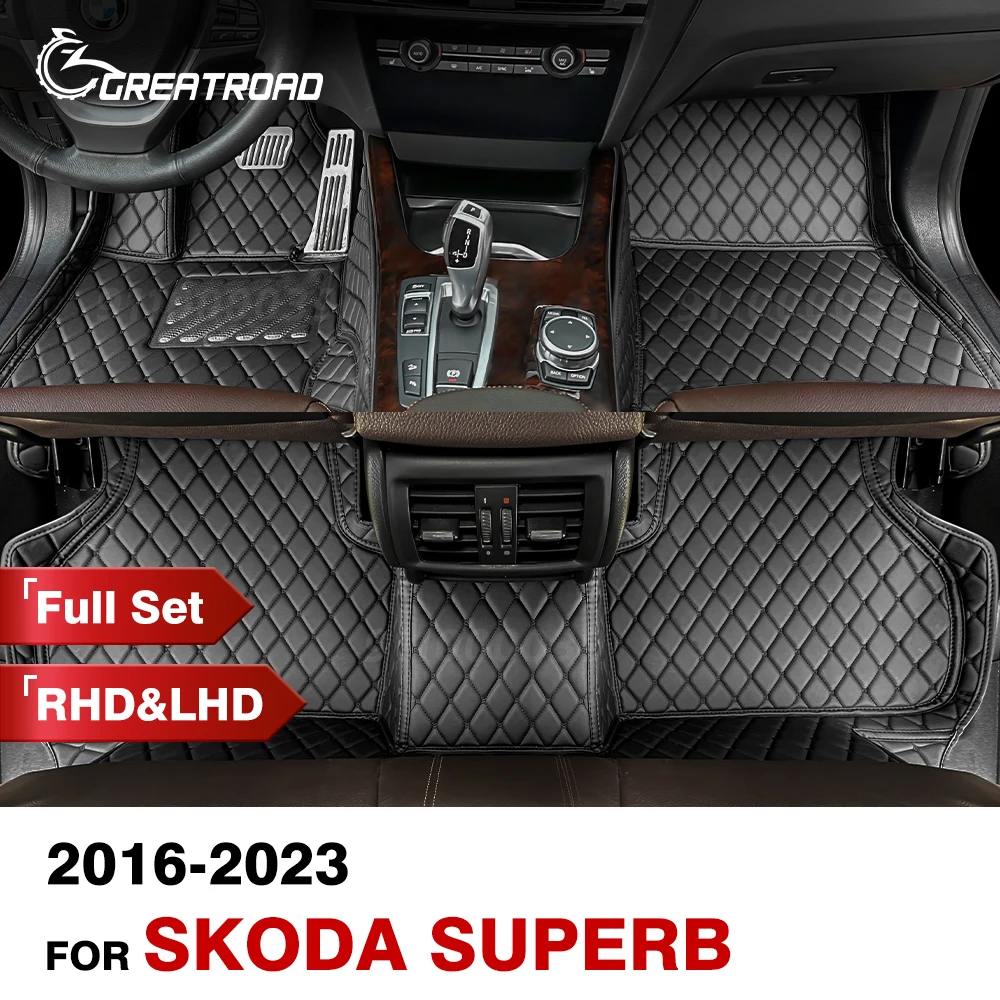 

Автомобильные коврики для Skoda Superb 2016 2017 2018 2019 2020 2021 2022 2023