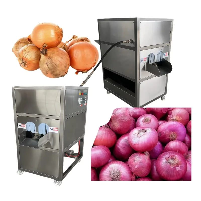 JU Efficient Onion Peeler Machine Removing Onion Peeling Machine Garlic Peeler  Remover Garlic Peeling Machine