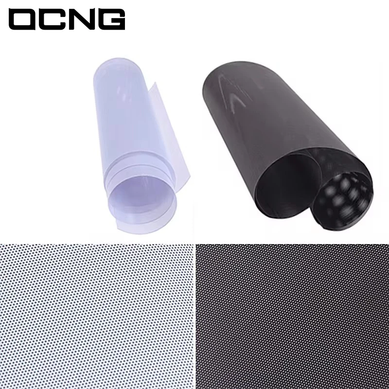 Ocng Diy Stof Filter Voor Computer Koeler Ventilator, Magnetische Frame Pc Ventilator Stof Mesh Pc Koeler Filter Stofdichte Pvc Cover