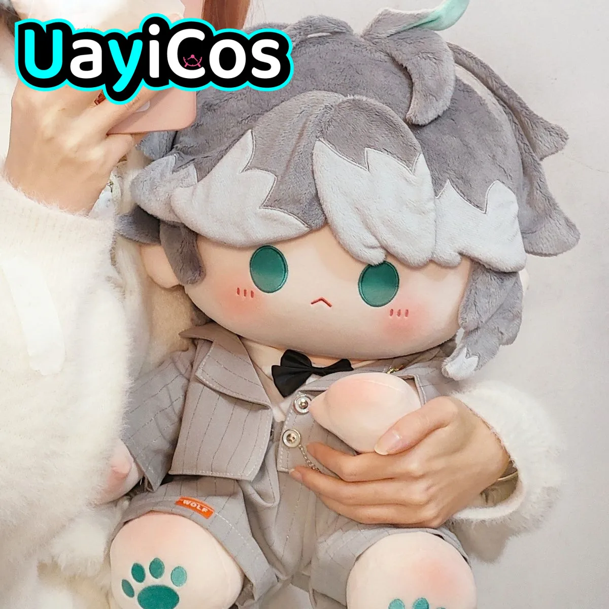 

В наличии Genshin Impact Alhaitham, мультяшные мягкие плюшевые игрушки, плюшевая кукла, одежда, подушка, аниме, украшения, милая фигурка, игровая игрушка для детей G