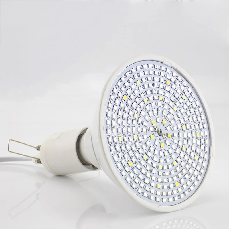 Imagem -05 - Full Spectrum Led Plant Grow Lâmpadas Iluminação Interior Flor Hidroponia Green House Lamp E27 Cabo de Alimentação ac U26 290