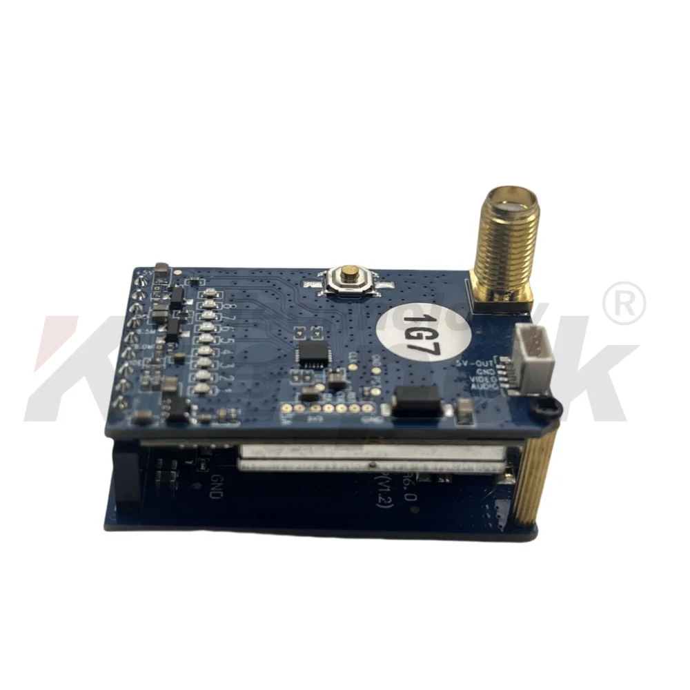 Receptor de transmissão de imagem de drone de alta sensibilidade 1.7G Transmissor compatível com precisão para uma experiência de recepção FPV