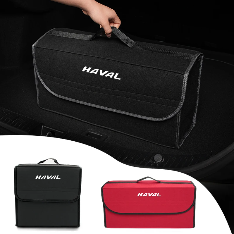 Car Trunk Storage Bag Foldable Stowing Tidying Organizer Box For Haval H6 Dargo M6 H9 H6S F7 F7X Jolion X DOG XY H2 H3 H5 H7 H8