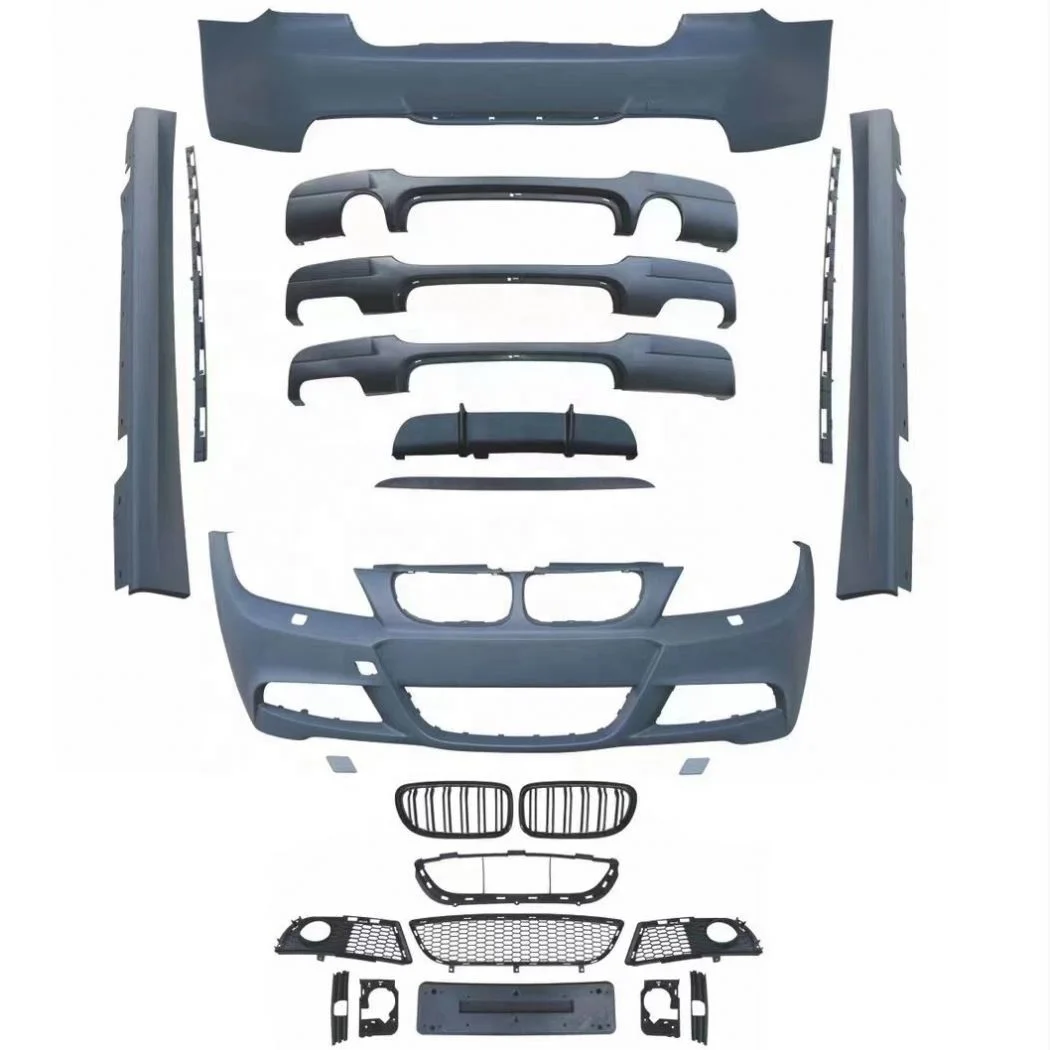 

Модифицированный Комплект кузова E90 LCI M-tech, комплект кузова переднего и заднего бампера для BMW 3 серии E90 E91, автомобильные детали 2009-2011