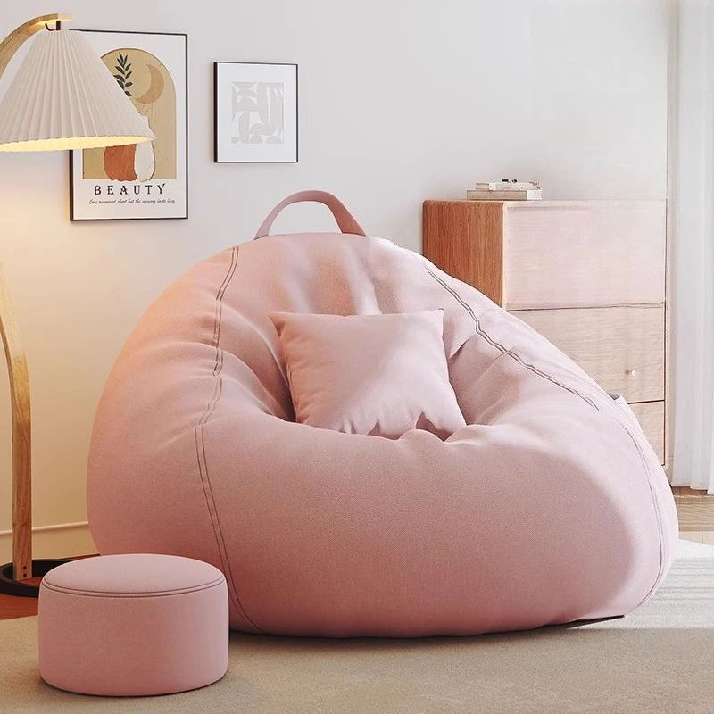 

Seating Room Bean Bag Sofas Beads Cushion Sets Compressed Bean Bag Sofas Folding Mini Sleeping Pouf Poltrona Patio Furniture