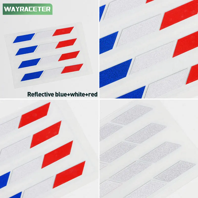 4 قطعة العلم الفرنسي العاكس الفينيل مرآة الرؤية الخلفية عمود الجسم لوحة القيادة ملصق لرينو ميجان كليو زوي أركانا سانديرو 2023