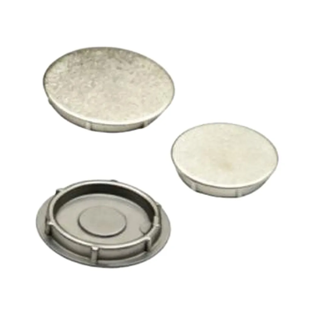 Furniture Hole Cap Set ABS Dust Cover for Cabinet Cam Lock Holes 8mm 10mm 12mm Gray Press Fit Plastic Concealer