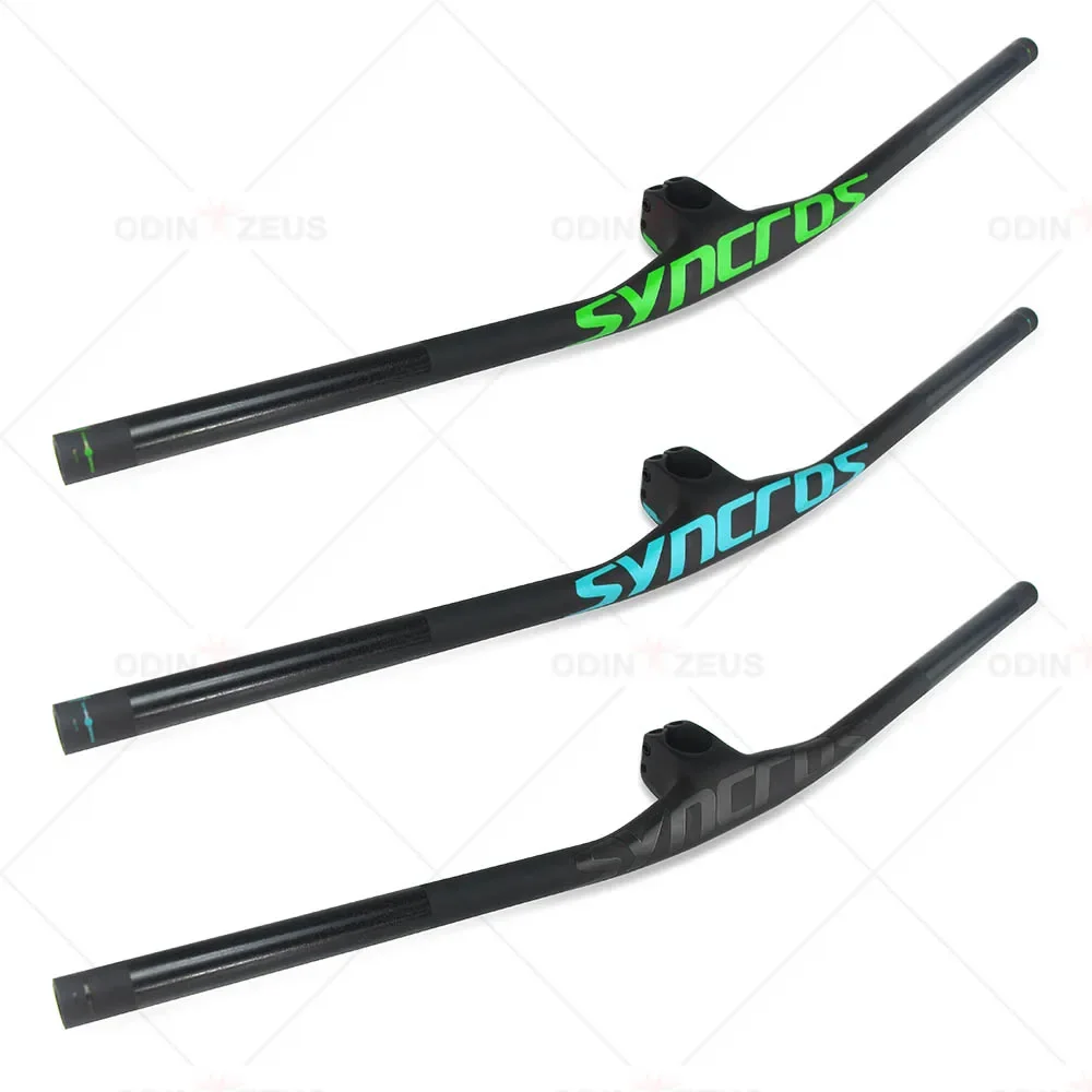 SYNCROS 8 Degree With Stem 30/40/50mm MTB Full Carbon Fiber Mountain Bike Accessories FRASER IC SL Bicycle Integrated Handlebar