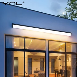 Modern LED Outdoor Wall Light Waterproof IP65 Villa Porch Garden Patio Exterio Wall Lamp AC 85-256V Bedroom Living Room Light