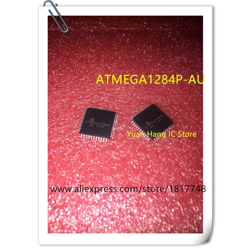 

10 шт./лот ATMEGA1284P-AU ATMEGA1284P ATMEGA1284 TQFP44