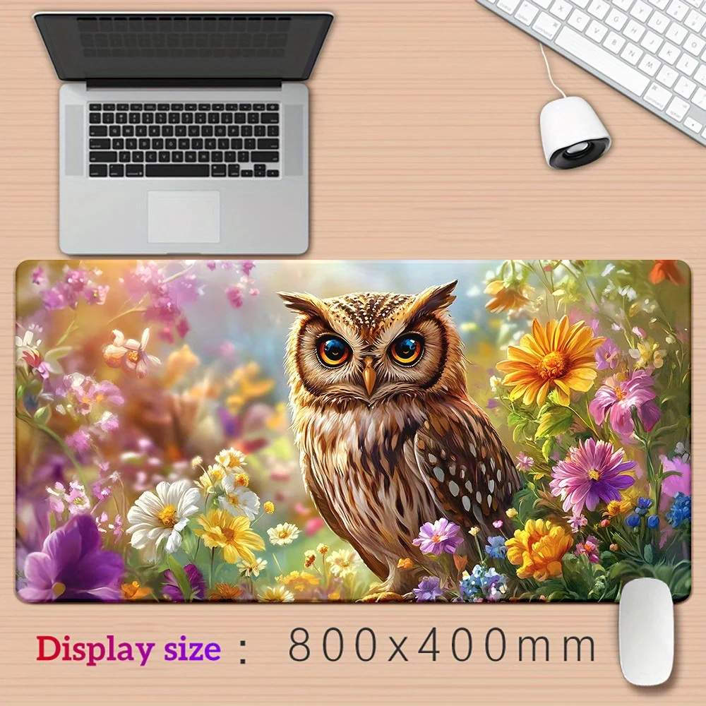 Gift for Him Gaming Mouse Pad Desk Mat Cloth Surface Anti Slip Rubber Base Large Pad for PC Laptop Keyboard Desk Setup