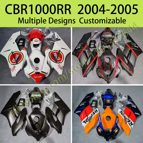 Body Parts Fairings for Honda CBR1000RR 2004 2005 Carbon Fibre Motorcycle Fairing Plastic Kit CBR 1000RR 04 05