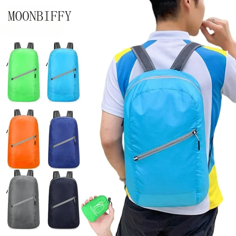 Lightweight Foldable Backpack Ultra-light Outdoor Travel Backpack Men's Women's Ultra-thin Sports Backpacks