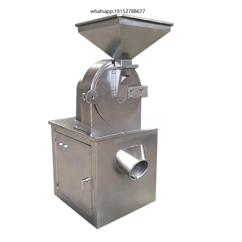 Universal Fine Powder Grinder Machine for Dry Spice Grain Herb, High Output Grinding Equipment with Adjustable Fineness