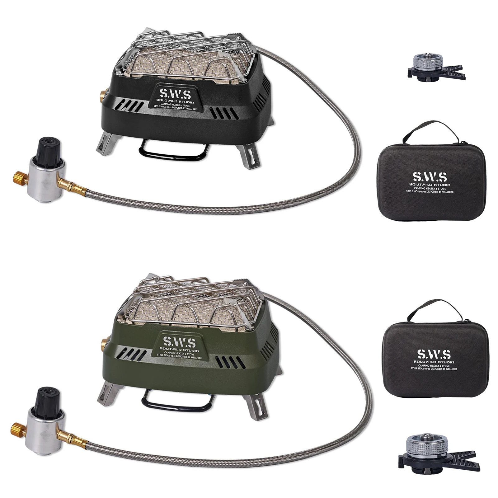 

Portable Mini Dual-purpose Outdoor Heating Stove Camping Heater for Tent Ice Fishing