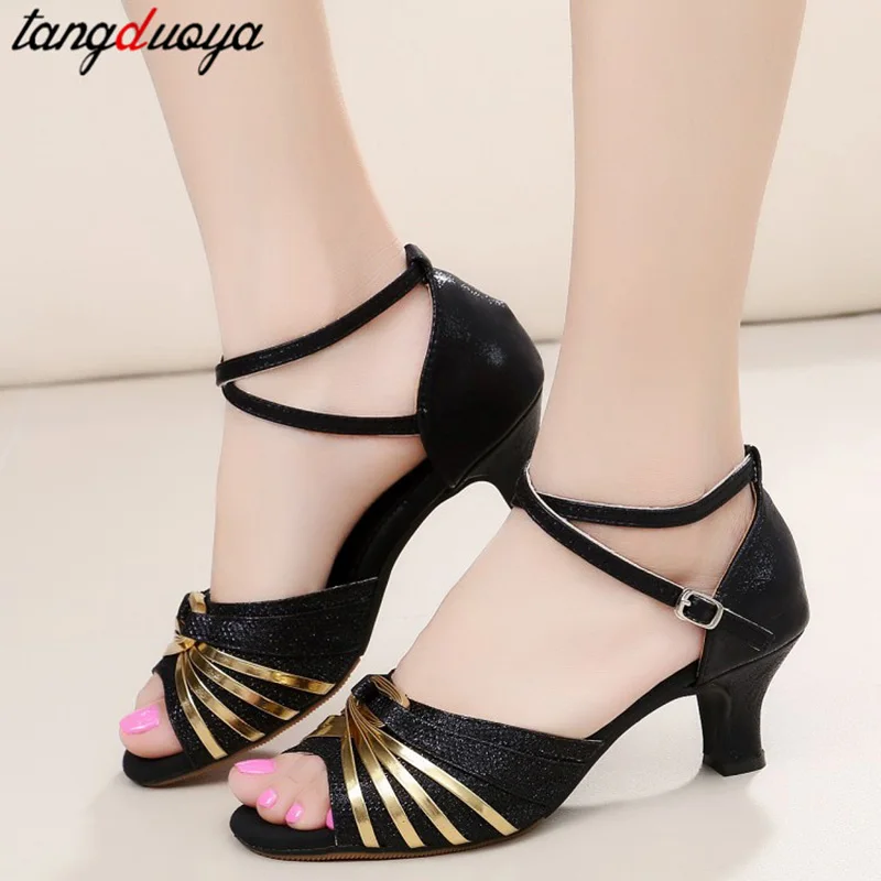 latin salsa dance shoes women ballroom shoes dancing shoes for women heels peep toe sandals zapatos de baile latino mujer