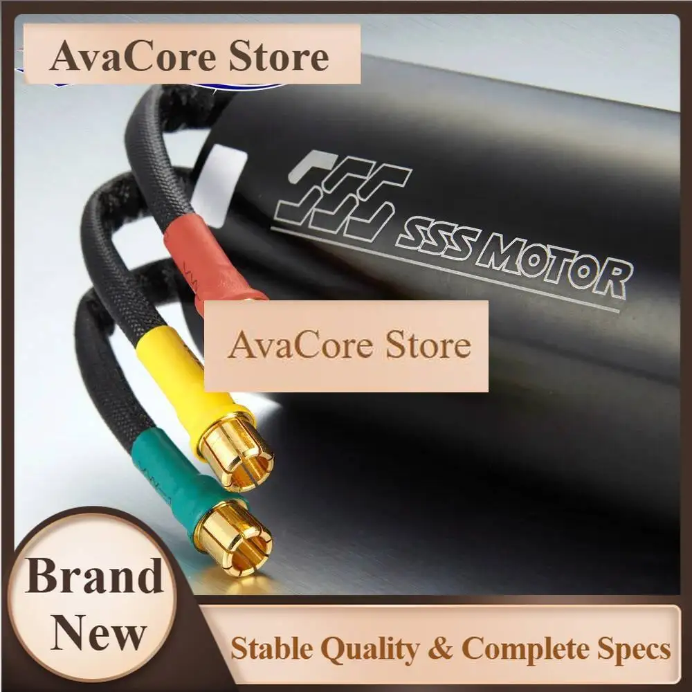AvaCoreSss 56104 Kv420 Kv500 Kv790 Brushless Inner Rotor Motor W/o Water Cooling For Rc Boat Car Drone 6 Pole Brushless Motor