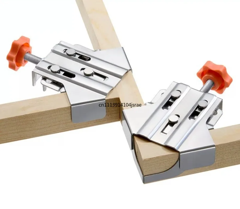 For 90 Degree Right Angle Clamp Stainless Steel Woodworking Fixing Positioning Clip Cabinet Frame Assembly Hand Tool