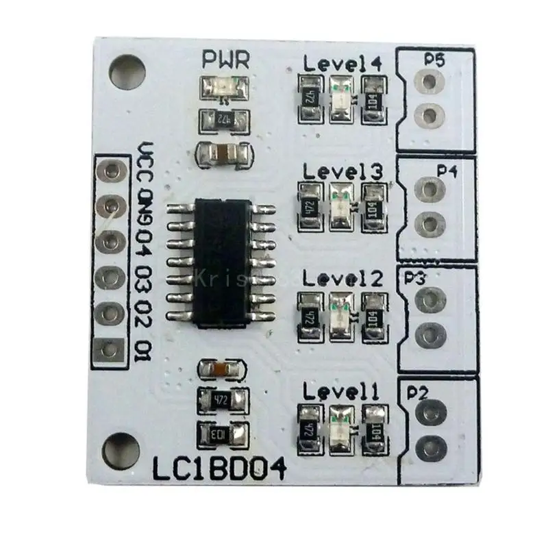 High Precise Liquid Level Sensor Controller Modules with 4Digit Display with/without Pin Connector for Fluid Monitoring