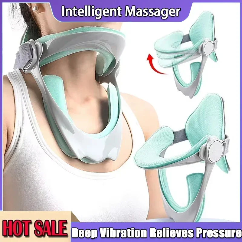 

Traction Device Posture Corrector Cervical Collar Neck Braces Support Stretcher Spine Protector Pain Relief Adjustable Cervical