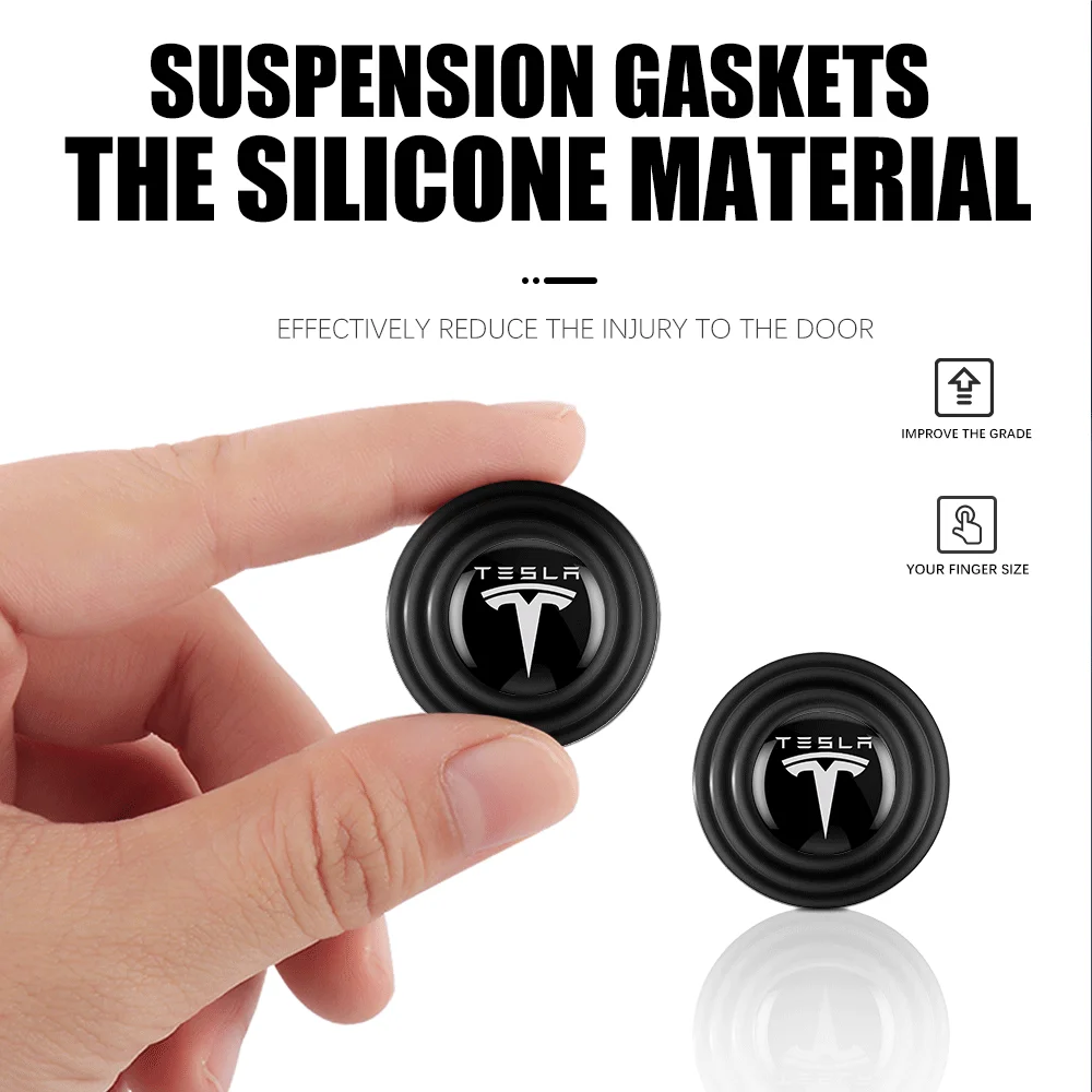 

4/8/10/20Pcs Car Door Bumper Shock Absorbing Mute Anti-Noise Stickers For Tesla Model 3 Model Y Model S X K80 Auto Accessories