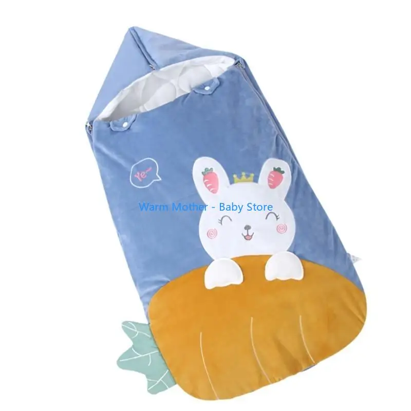 كيس نوم للرضع لا ركلة تصاميم القطن يمكن ارتداؤها بطانية طفل كيس النوم جيد التهوية كيس النوم للطفل 57QE