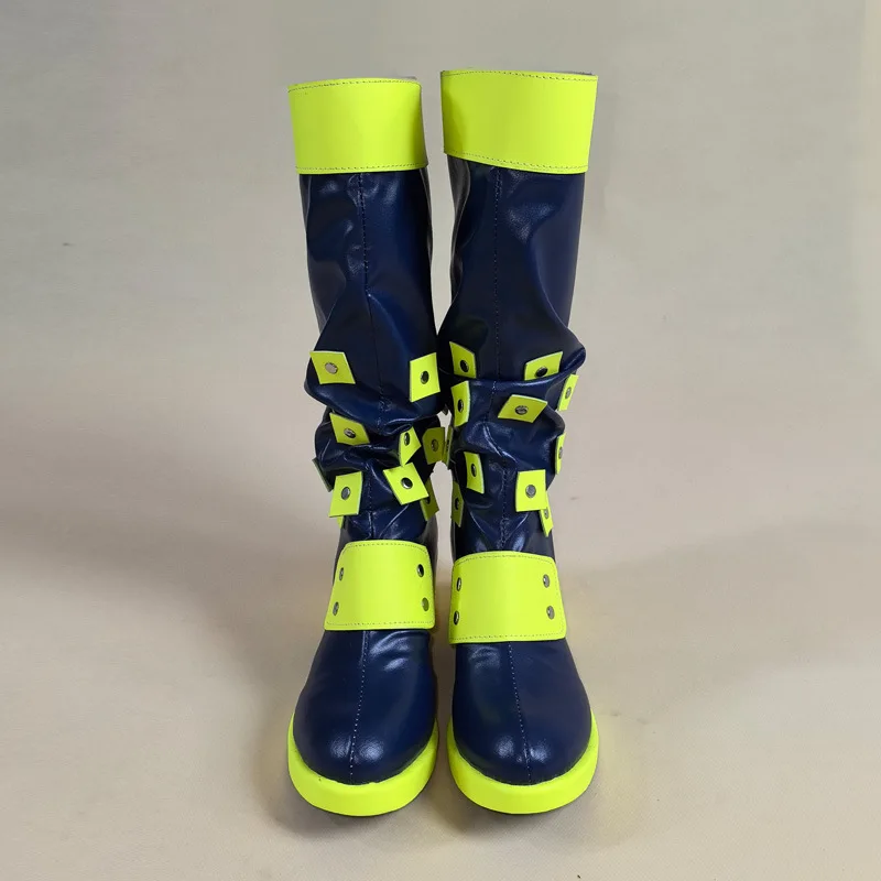 

Yu Cosplay Store Strange Adventure Jolyne Cujoh Role Playing Game Anime Carnival Halloween Custom Shoes