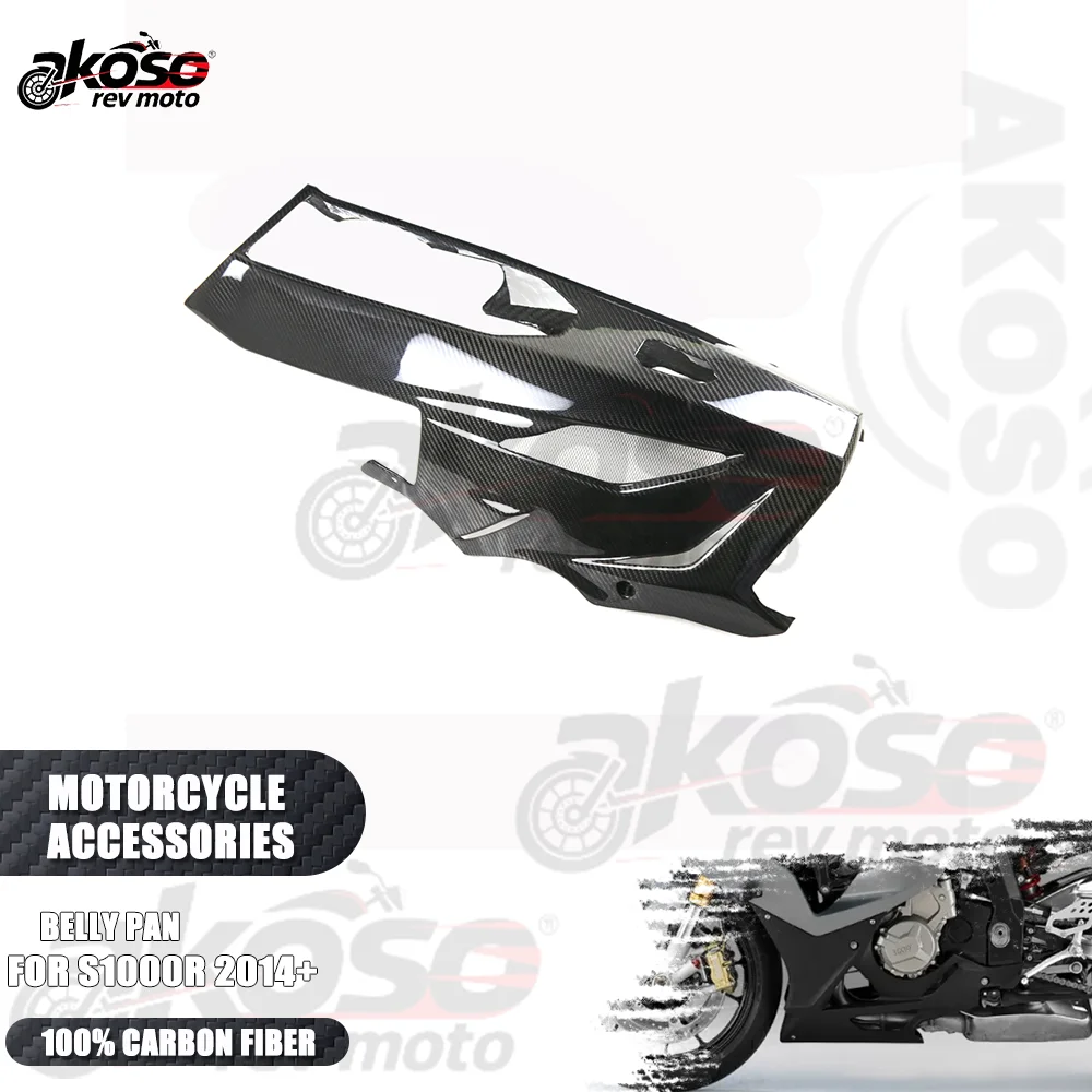 

Нижний обтекатель из настоящего 3k углеродного волокна, крышка панели, аксессуары для мотоциклов, детали для BMW S1000R 2014 2015 2016 2017 2018