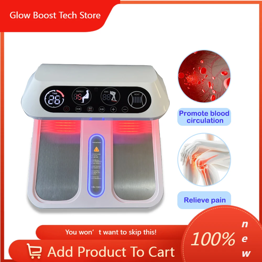 

NYCustomizable 3 in 1 Terahertz Therapy Foot Massager with High Potential Energy and Red Light Relaxation Function