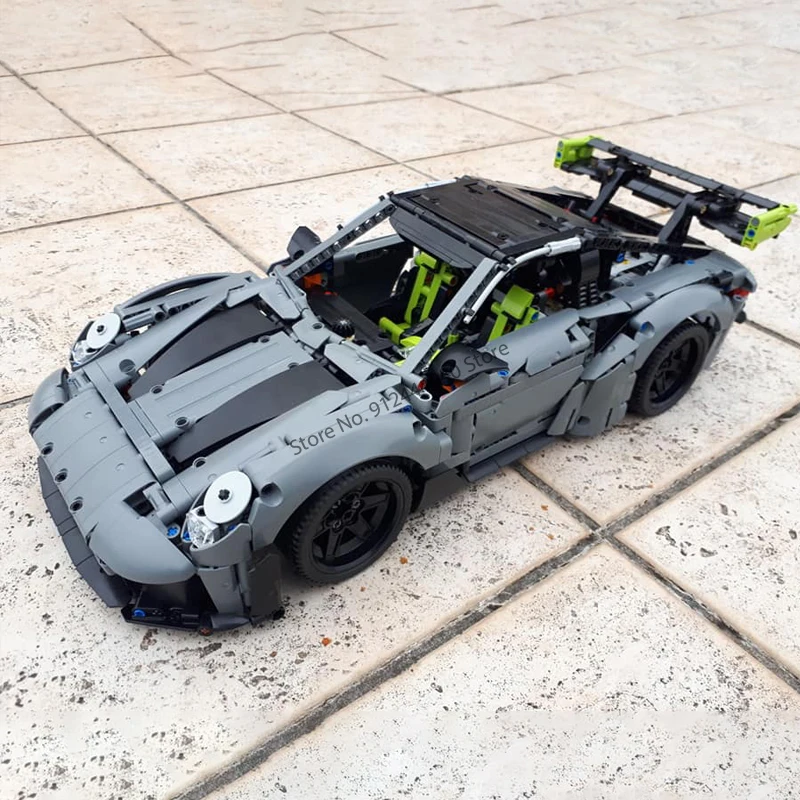 NEW Technical MOC GT3 RS Sports Cars MOD 42056 Building Block Assembly Racing Car Bricks Model DIY Toys Gift Set