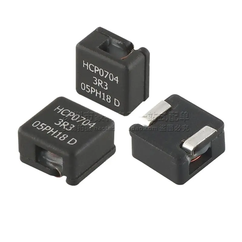 10pcs/ HCP0704-3R3-R Imported SMD Micro 3.3UH 9.5A High Current Flat Copper Wire Power Inductor