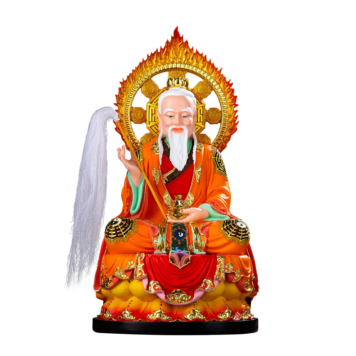

LH Taishang Laojun God Statue Sanqing Taozu Statue Home Worship Tabletop Ornament Buddha Statue