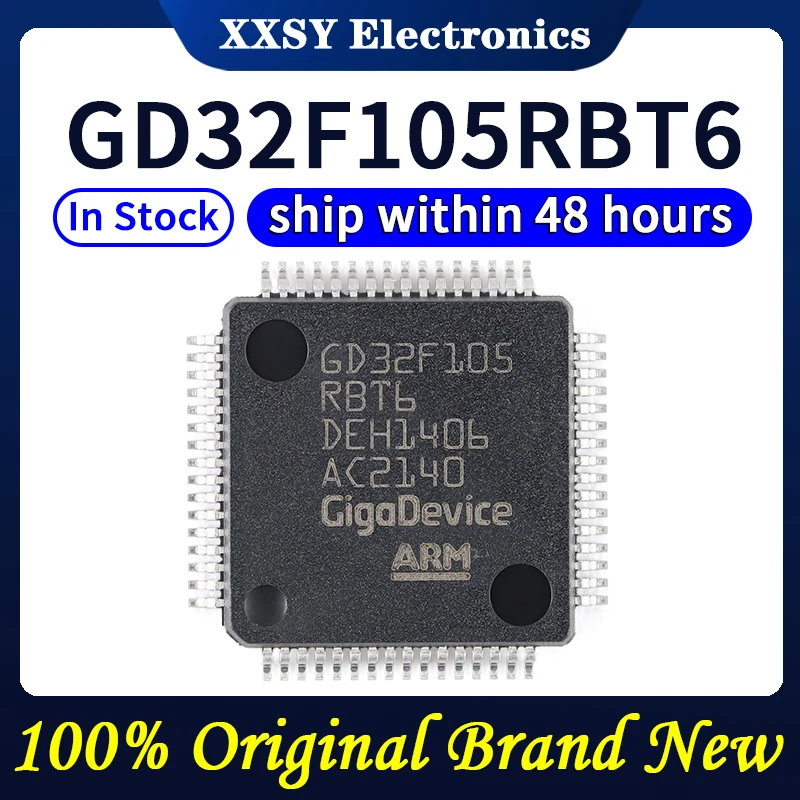 GD32F105RBT6 En stock100% Calidad Original Nuevo