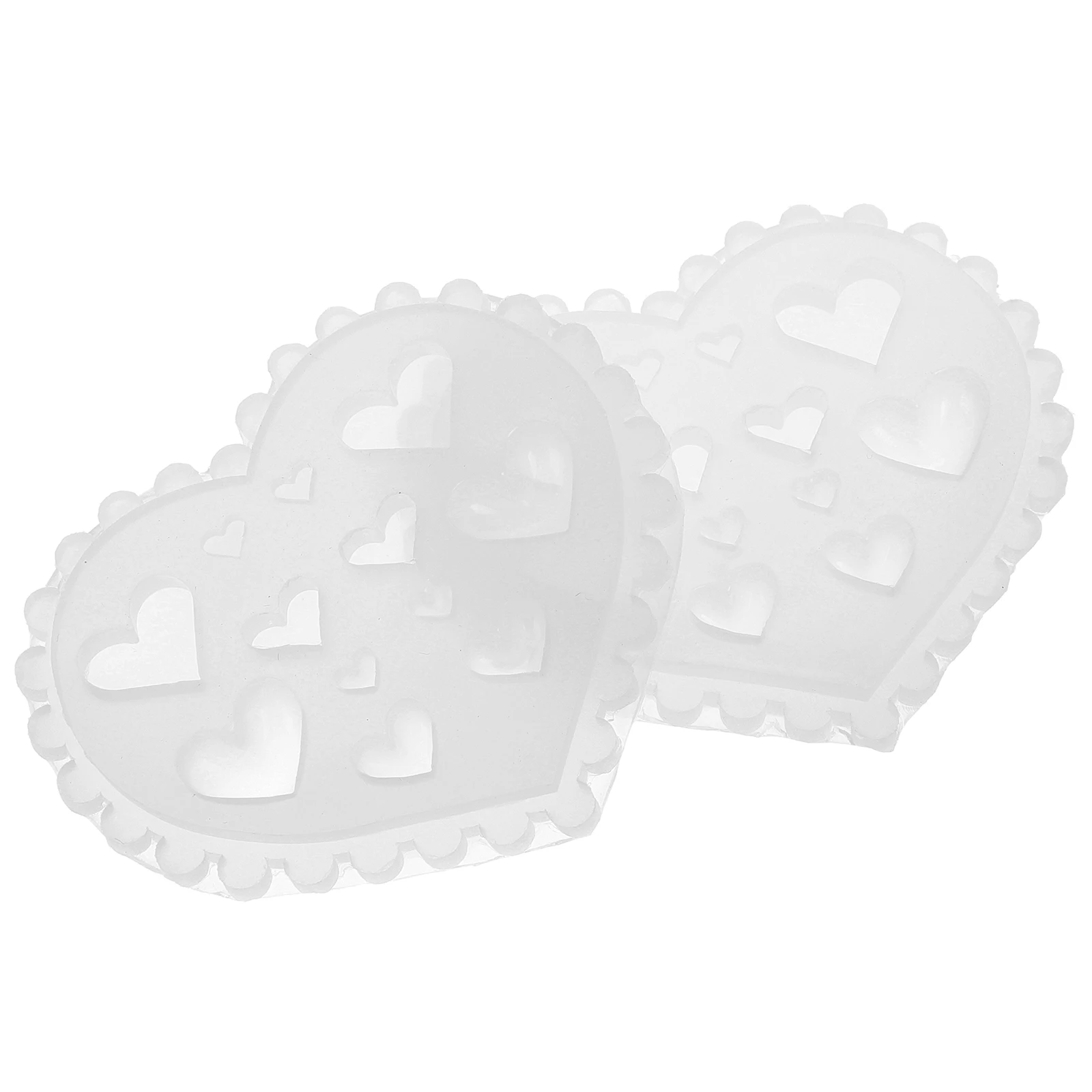 

Silicone Nail Mold 3D Heart Mould Mini Charms Creative Manicure Nail Art Making Tool Crystal Resin DIY Template Decorative