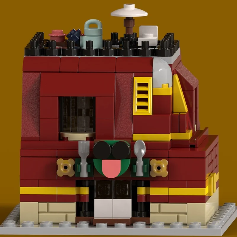 331 قطعة MOC La Rana الأحدث الضفدع وحدات نموذج مصغر بناء لعبة كتل فكرة هدايا عيد الميلاد التعليم الطوب الاطفال عيد ميلاد #2