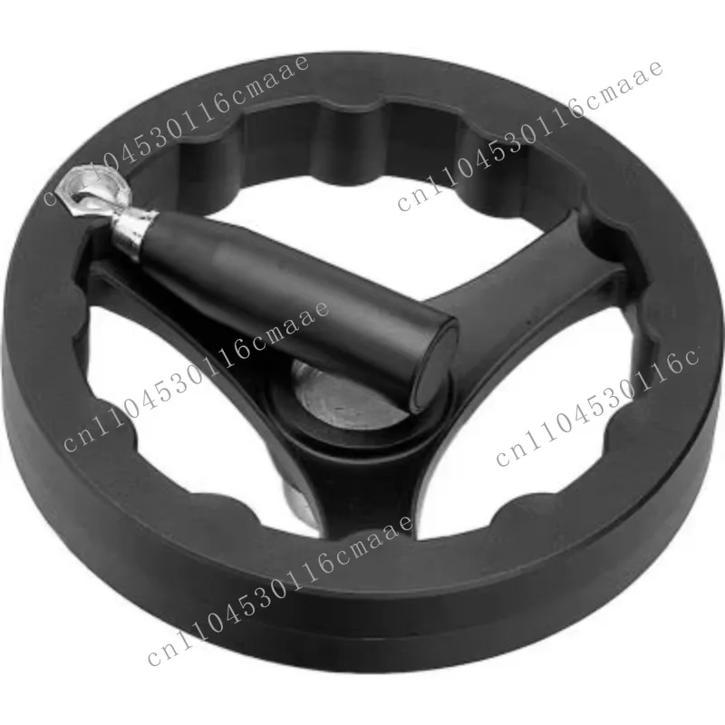 Metal Lathes Use Cast Iron Ss304 Weld Stainless Steel Pipe Cast Iron Machine Hand Wheel with Handle