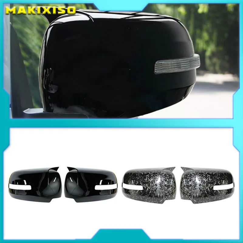 Rearview Mirror Cover Wing Door Side Mirror Shell Cap Housing For Mitsu Pajero Sport 2009 2010 2011 2012-2014