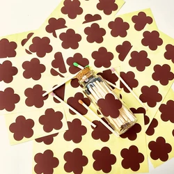 Glass Bottles Accessories Paper Sheet Label for Matchsticks with Small Medium Size Jar Light Up Candle Sticker Business Homemade
