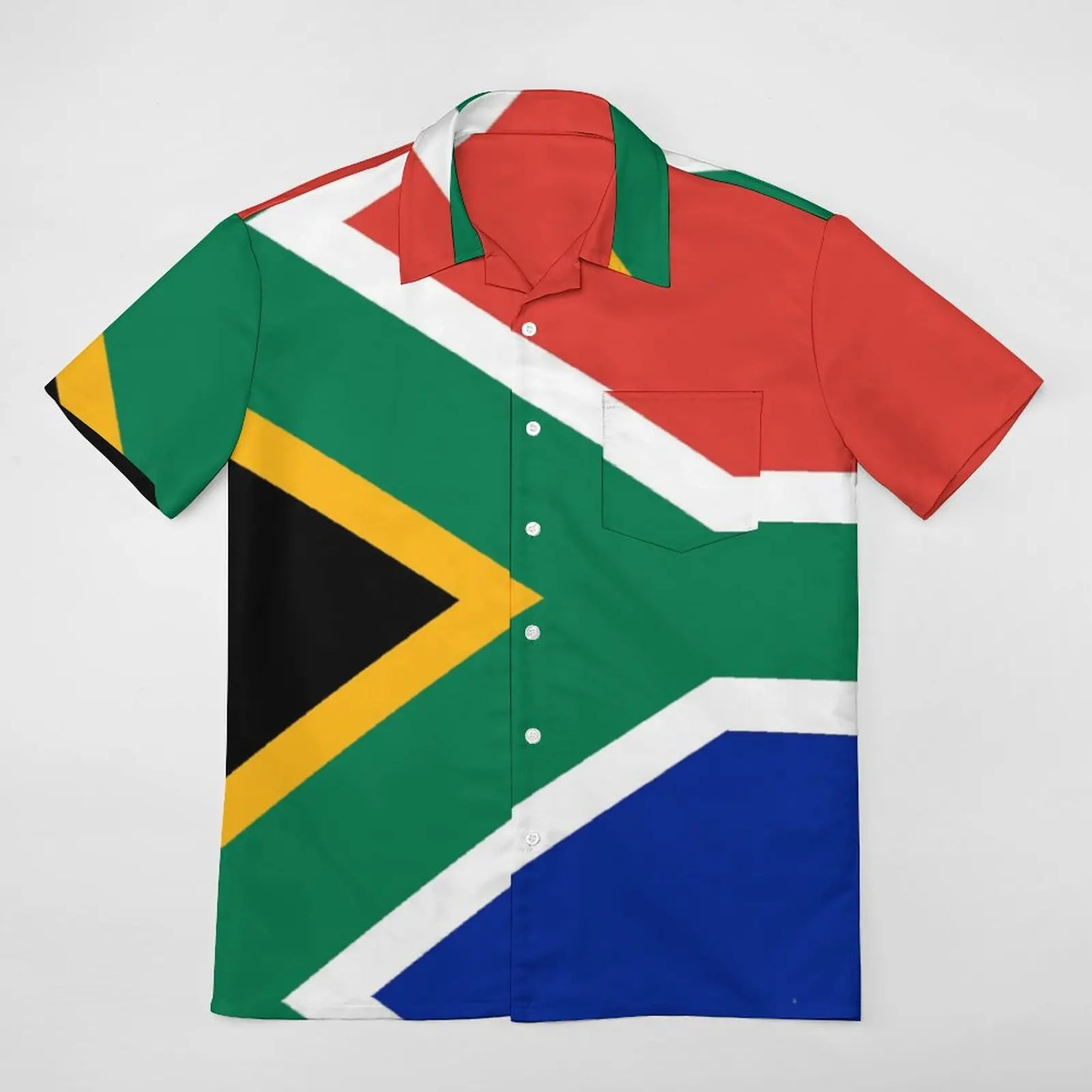 Novelty South Africa Flag - African Rugby Springboks, Sticker Duvet Bedspread T-Shirt A Short Sleeved Shirt Tshirt Pantdress Run