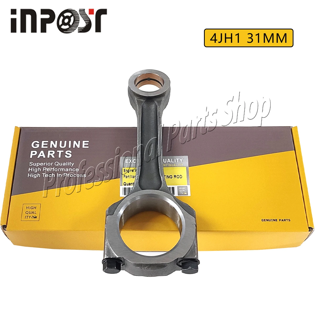 31MM 4JH1 Connecting Rod For ISUZU 4JH1 4JH1T Engine