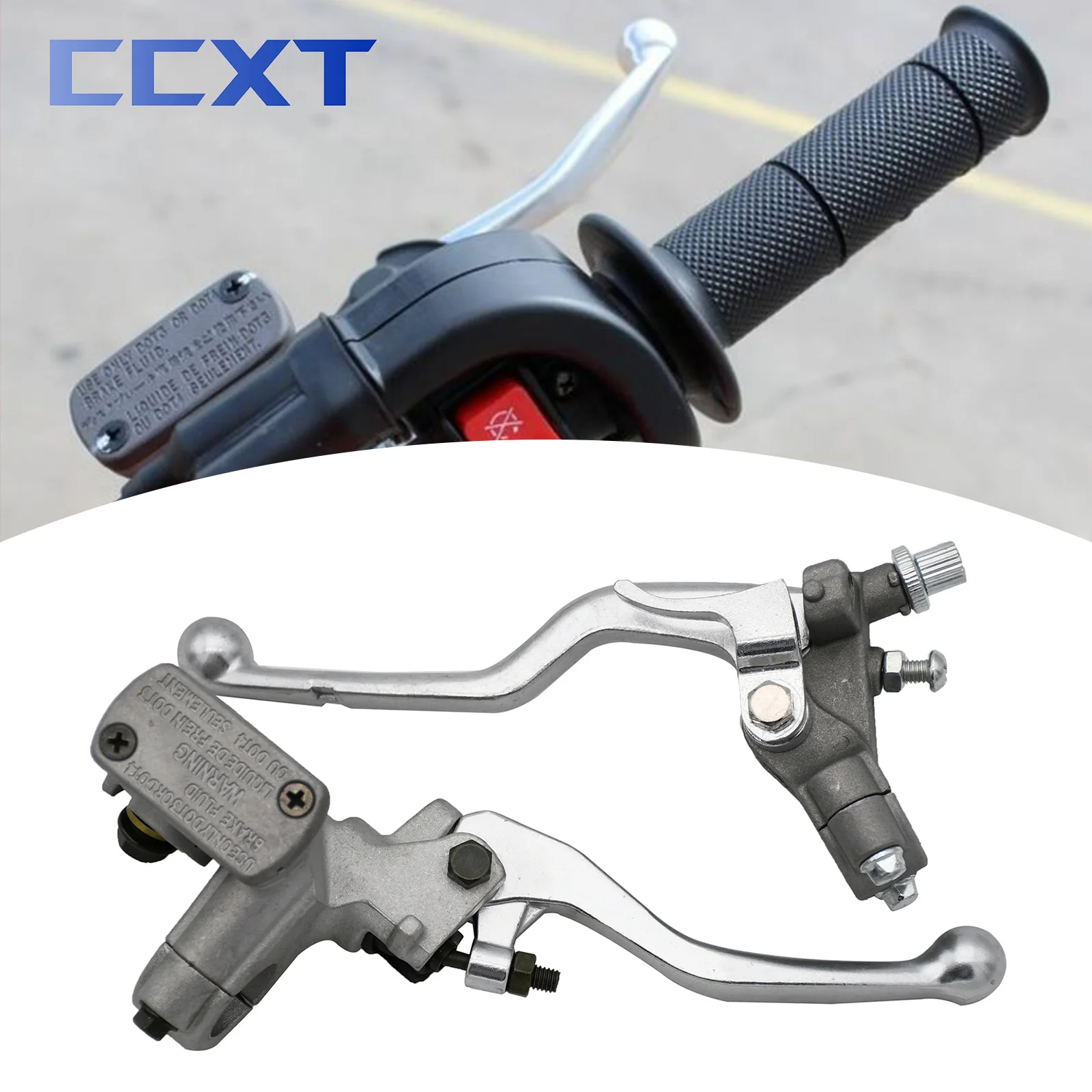 

Motorcycle Hydraulic Brake Lever And Aluminum Clutch Handle Lever For Honda CRF150F CRF 150F CRF250F CRF230F CRF450X CRF250X