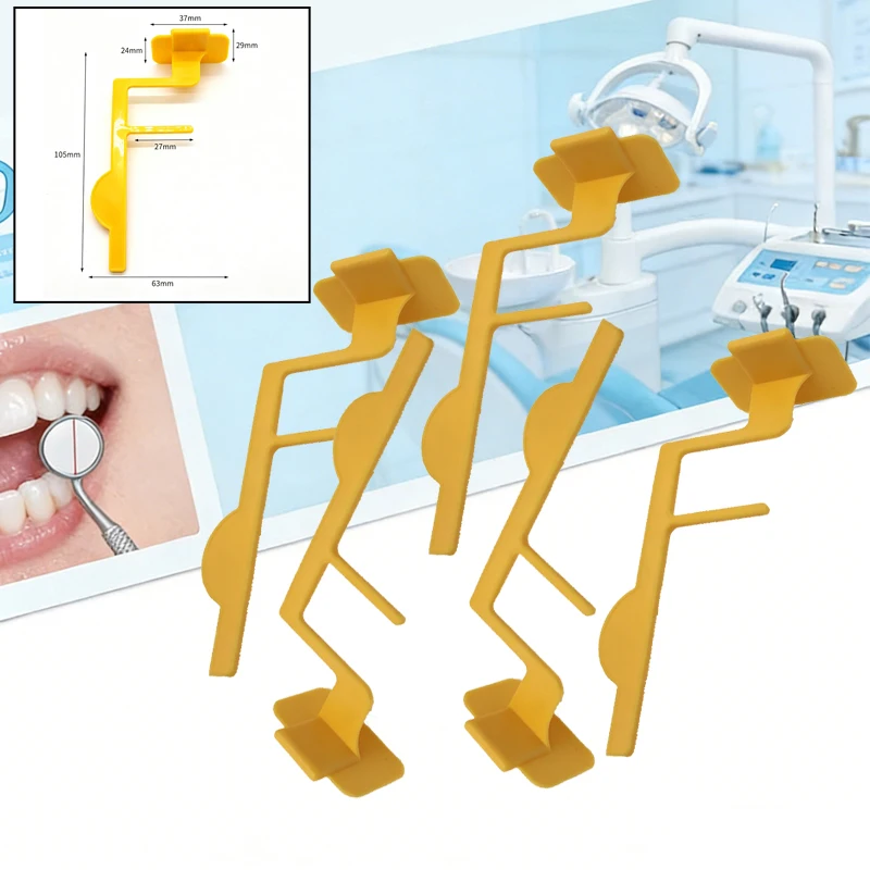 

5pcs Dental X-Ray Film Sensor Positioner Orientation Holder Bite Film Holder Dental Digital X Ray Film Positioner Holder Tools