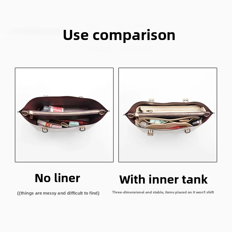 Сумка-органайзер, вставка для женской сумки Mollie 25, модная прочная сумка для хранения, внутренняя модификация, аксессуары для сумки