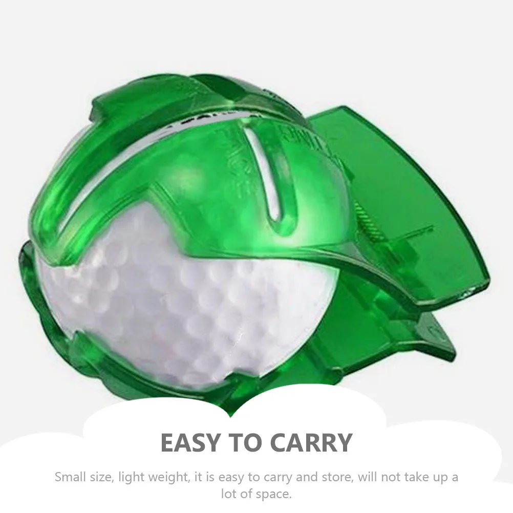 

2pcs Golf Ball Marker Premium Plastic Line Drawer For Alignment Marking Golfing Supplies Lightweight Durable Golf Accessories