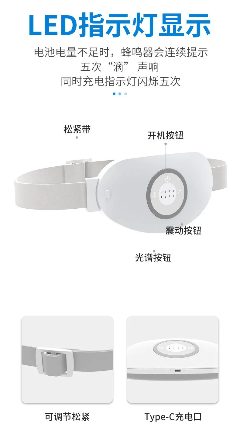 Portable Automatic Prostate Health Physiotherapy Device Hot Compress Massage Machine Home Care Equipment For Sedentary People