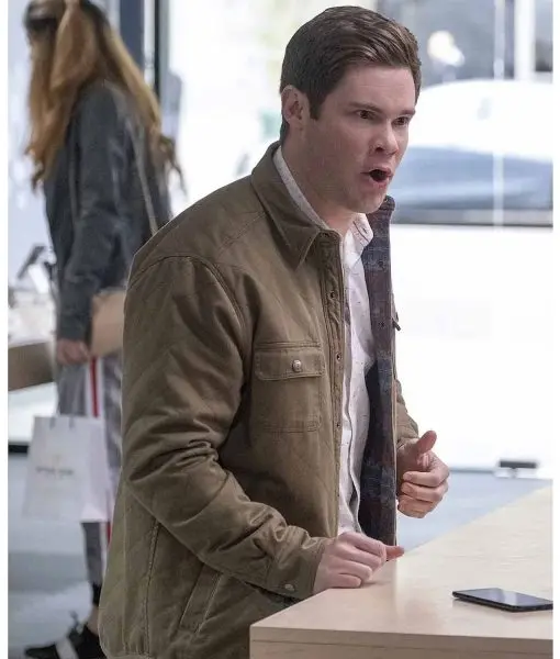 MeiMei Домашняя хлопковая куртка Jexi Adam Devine, зеленая, подходящая для осени и зимы